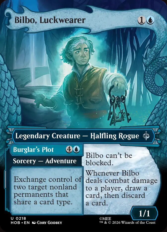 Bilbo, Luckwearer // Burglar's Plot (Showcase FOIL)
