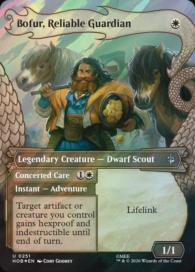 Bofur, Reliable Guardian // Concerted Care (Showcase FOIL)