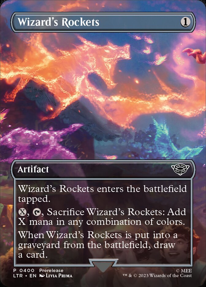 Wizard's Rockets (Launch FOIL)