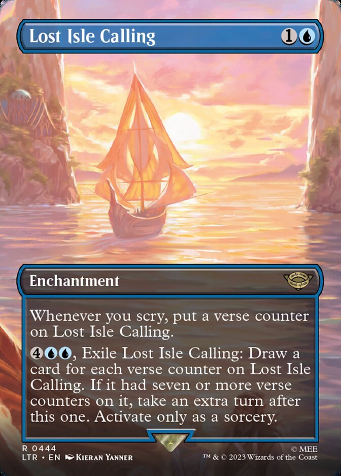 Lost Isle Calling (Borderless FOIL)