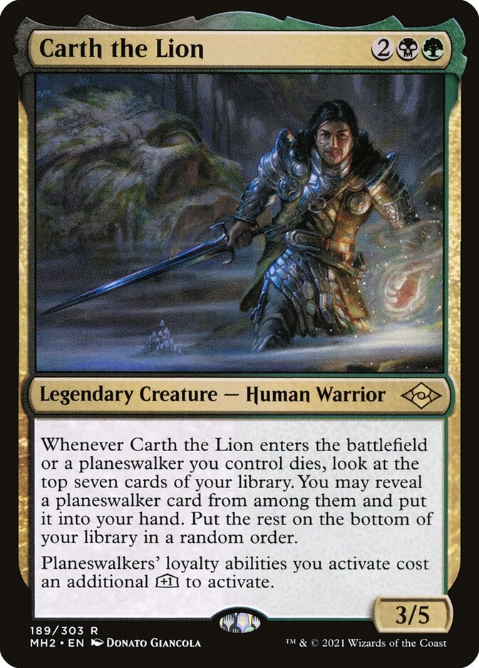 Carth the Lion (FOIL)