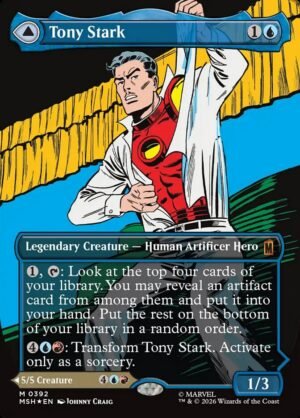 Tony Stark // The Invincible Iron Man (Borderless FOIL)