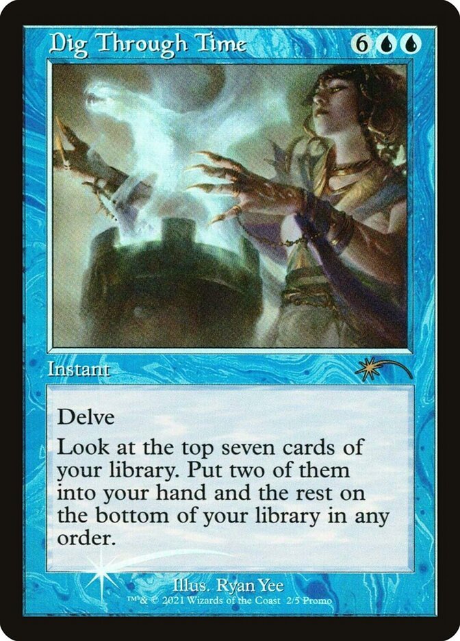 Dig Through Time (Retro Frame FOIL)