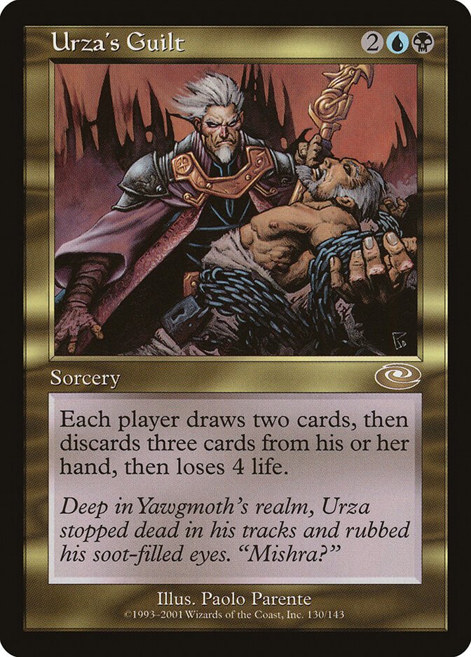 Urza's Guilt (Retro Frame)