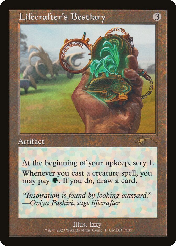 Lifecrafter's Bestiary (Retro Frame FOIL)