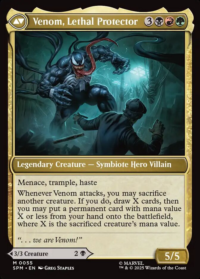 Eddie Brock // Venom, Lethal Protector (FOIL) - Imagen 2